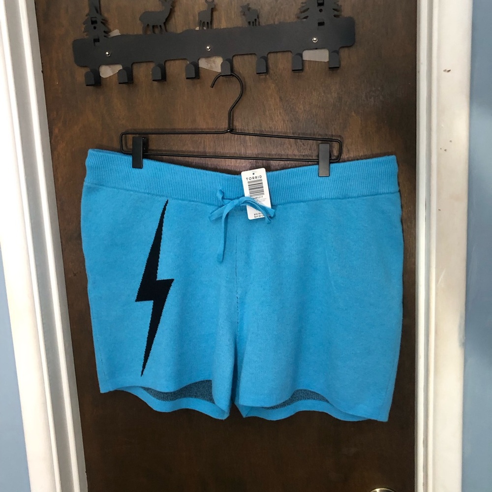 Blue Torrid lounge shorts BNWT.